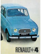 1966 RENAULT 4 BROCHURE NEDERLANDS, Nieuw, Renault, Author