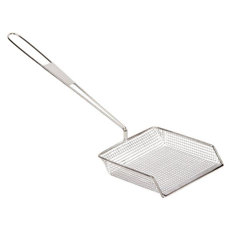 Frietschep rvs 20cm vierkant, Zakelijke goederen, Horeca | Overige, Verzenden