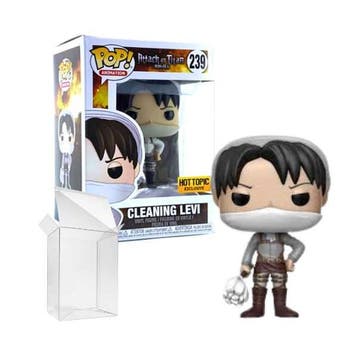 Funko Pop!  Attack on Titan - Cleaning Levi #239 Hot Topic, Verzenden, Nieuw