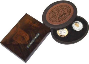 Canada. 2 Pounds 2001, Marconi Telegraph Centenary, 1/2 oz