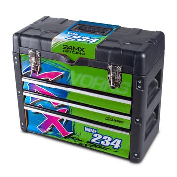 Stickerset voor Gereerdschapskist 24MX X3 Groen, Verzenden, Nieuw