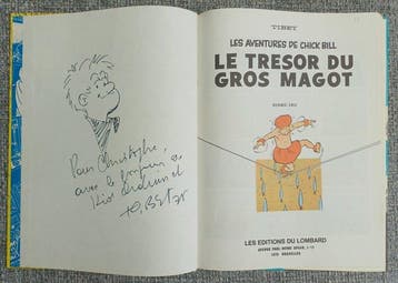 Chick Bill T16 - Le trésor du Gros Magot + dédicace - C - 1, Nieuw
