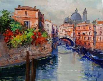 Mario Smeraglia (1950) - Canale di Venezia