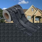 vidaXL Tuinscherm steen-look 35x0,19 m PVC grijs, Verzenden, Nieuw, Kunststof, Minder dan 1 meter
