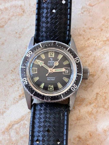 Yema - Skin diver - automatic - junior - 660 feet - Zonder, Nieuw