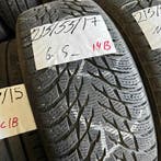 2 x Nokian WR 215-55-17 Winterbanden 6,5mm, 17 inch, Band(en), Personenwagen, Gebruikt
