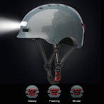Elixer Style Fietshelm / Fatbike LED Grey maat M, Fietsen en Brommers, Fietsaccessoires | Fietshelmen, Elixer, Jongen of Meisje