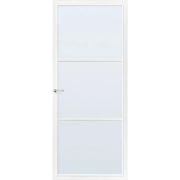 Cando Binnendeur Dover 83x201,5 (Wit, Stomp, Matglas), 80 tot 100 cm, Binnendeur, Nieuw, Ophalen of Verzenden