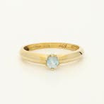 Zonder minimumprijs - Ring - 14 karaat Geel goud - 0.18ct., Nieuw