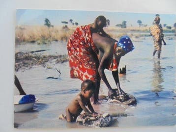 Zwart Afrika - Ansichtkaart (50) - 1900-1980, Gelopen