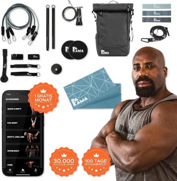 Home Gym Set | 10-delig inclusief mat | Laatste Stuk!, Ophalen of Verzenden, Zo goed als nieuw, Rug, Overige typen