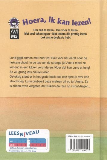Luna gaat naar de heksenschool / Hoera, ik kan lezen!, Verzenden, Zo goed als nieuw, Monique Berndes