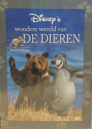 Wondere wereld van de dieren - Beren en Olifanten van Disney, Ophalen of Verzenden, Zo goed als nieuw