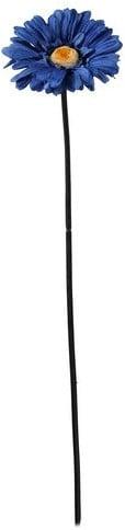 Gerbera 54 cm Blauw/Zwart Zijden bloemen / st, Ophalen of Verzenden, Nieuw