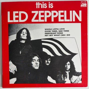 Led Zeppelin - This Is Led Zeppelin (Australia) – RARE, Cd's en Dvd's, Vinyl Singles, Nieuw in verpakking