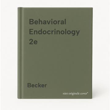 Behavioral Endocrinology 2e - Becker 9780262523219, Verzenden, Gelezen, Becker