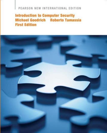Introduction to Computer Security - Goodrich Michael, Verzenden, Zo goed als nieuw, Goodrich Michael