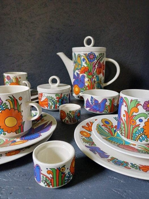 Villeroy & Boch - Christine Reuter - Koffie- en theeservies, Antiek en Kunst, Antiek | Meubels | Tafels