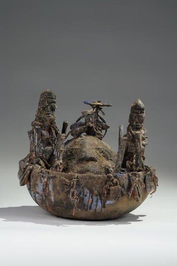 Een houten beeld - Fon - Benin (Zonder minimumprijs)