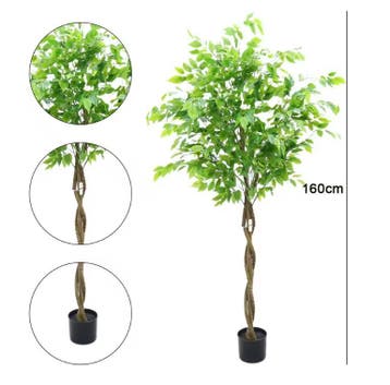 Kunst Ficus Boom in Pot – Grote Decoratieve Kamerplant, Huis en Inrichting, Verzenden, Nieuw