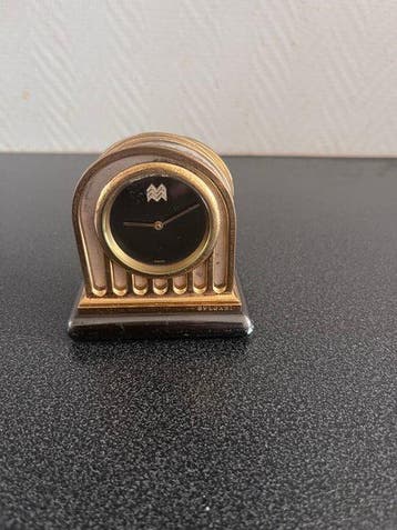 Klok - bulgari - Metaal, Goud - 1980-1990 - Bulgari Duomo, Antiek en Kunst, Antiek | Klokken