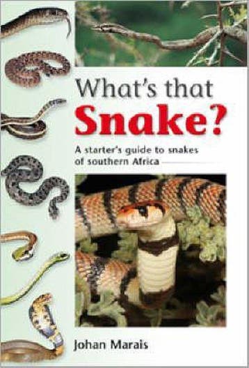 Whats that Snake? - Johan Marais 9781770073739, Verzenden, Zo goed als nieuw, Johan Marais