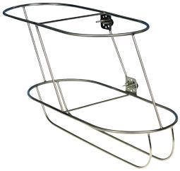 RVS Fenderhouder  schuin model voor 2 fenders, Ophalen of Verzenden, Nieuw