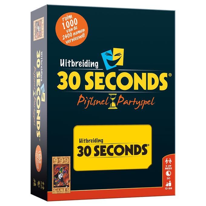 30 Seconds Uitbreiding, Hobby en Vrije tijd, Gezelschapsspellen | Bordspellen, Nieuw, Ophalen of Verzenden