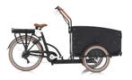 Elektrische Bakfiets Troy - Vogue 36Volt 7V Mat Zwart, Fietsen en Brommers, Fietsen | Bakfietsen, Overige merken, 4 kinderen of meer