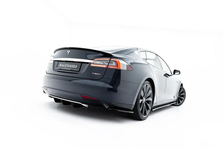 Diffuser Tesla Model S Mk1 Maxton Glans Zwart, Auto-onderdelen, Carrosserie en Plaatwerk, Ophalen of Verzenden