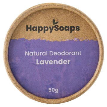 HappySoaps – Natuurlijke Deodorant Lavendel – 50 gr, Verzenden, Nieuw