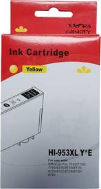 Huismerk HP 953XL cartridge geel, Verzenden, Nieuw, Huismerk