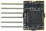 zimo MX615N loc decoder 8x8x2.4mm met NEM-651 aansluiting, Hobby en Vrije tijd, Modeltreinen | N-Spoor, Overige merken, Gelijkstroom