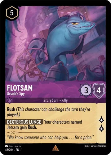 [43/204] - FLOTSAM - Ursulas Spy ENG FOIL [M/NM], Ophalen of Verzenden, Nieuw