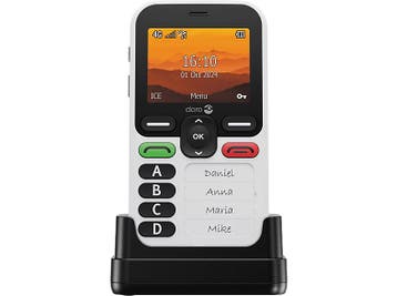 Doro Leva X10 4g Seniorphone Met Sos Button + GPs17 Mb Wit, Verzenden, Geen camera, Nieuw, Klassiek of Candybar