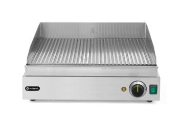 Hendi Bakplaat Profi Line | Geheel Geribbeld | 230V | 2400W, Ophalen of Verzenden, Nieuw in verpakking