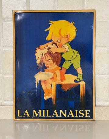 La Milanaise - Reclamebord - Metaal, Antiek en Kunst