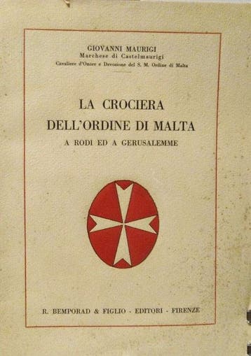 Maurigi Giovanni - Lotto di Opere sui Cavalieri di Malta