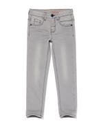 HEMA Kinder broek jogdenim skinny fit grijs, Verzenden, Nieuw