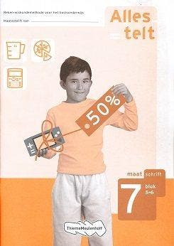 Alles Telt versie 2 Maatschrift groep 7 blok 5+6 (per stuk), Verzenden, Nieuw