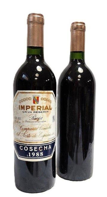 1988 C.V.N.E. Imperial - Rioja Gran Reserva - 2 Flessen, Nieuw