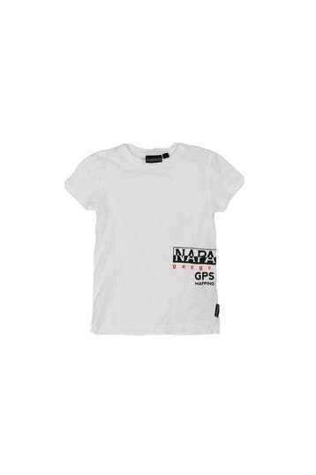 Napapijri T-shirt Jongens in maat 116 Wit, Kinderen en Baby's, Verzenden, Zo goed als nieuw, Napapijri, Jongen of Meisje