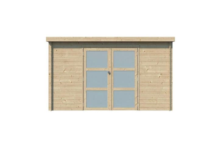 Woodlands Blokhut Nyborg 330 x 180 cm, Tuin en Terras, Tuinhuizen