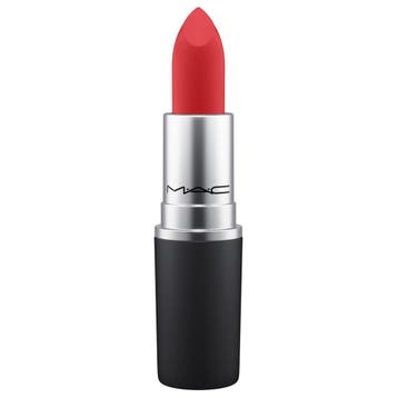 MAC Cosmetics Powder Kiss 922 Werk, Werk, Werk Lipstick - 3g, Ophalen of Verzenden, Nieuw, Lippen, Make-up