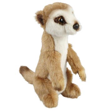 Ravensden stokstaartje knuffel - pluche - 18 cm, Verzenden, Nieuw