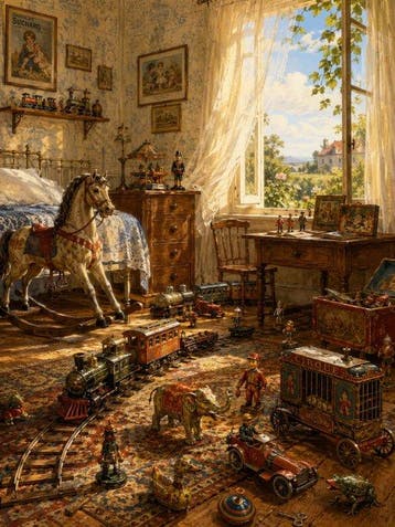 Shayer - Treasures of the Toy Room - XL - 60x80cm - 1/1