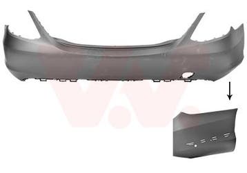 Bumper o.a: Mercedes-Benz, C (W205), Ophalen of Verzenden, Nieuw, Mercedes-Benz, Bumper