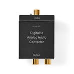 Audioconverter digitaal spdif naar analoog stereo omvormer, Ophalen of Verzenden, Nieuw