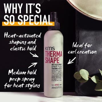 KMS ThermaShape Hot Flex Spray (Heat Protection), Verzenden, Nieuw