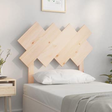 Rustiek Hoofdbord 92x81 | 37% Korting | Tweedekansje, Huis en Inrichting, Slaapkamer | Bedden, 90 cm, Hout, Overige kleuren, Eenpersoons
